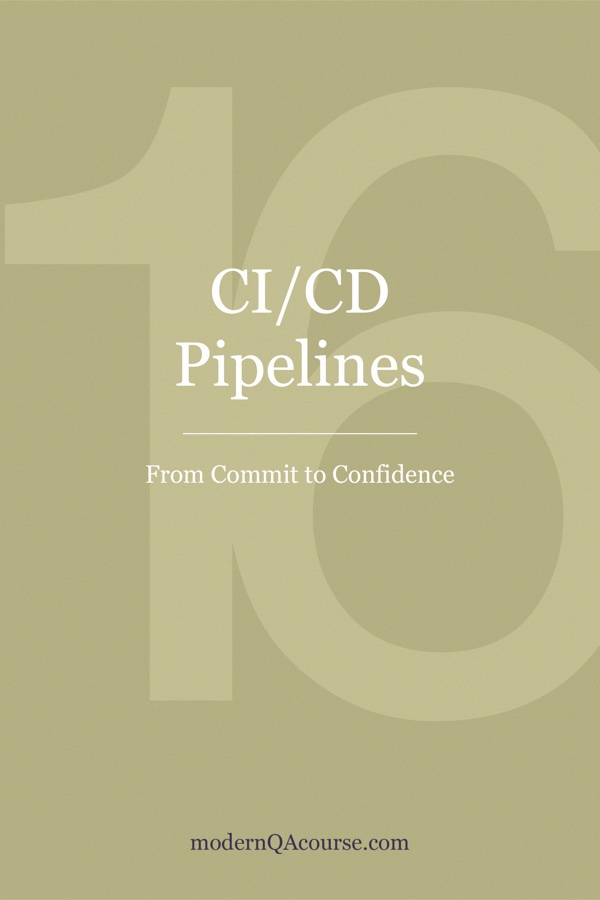 Cover of CI/CD Pipelines: From Commit to Confidence
